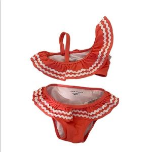 Janie and Jack One Shoulder Baby Bikini